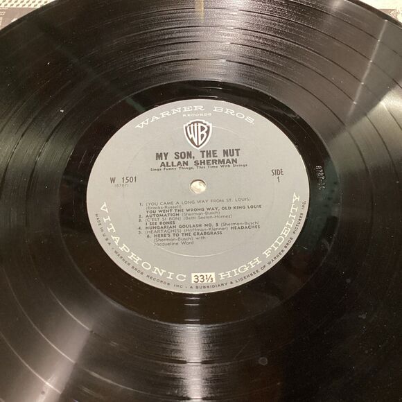 Allan Sherman - My Son The Nut , Fast Relief From TV Commercials & Sydney Omar - Picture 6 of 16